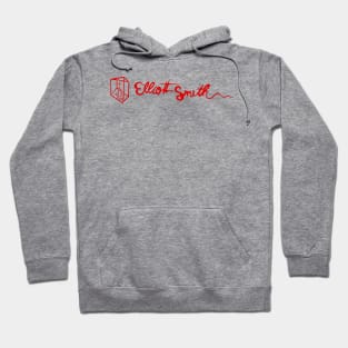 Elliott Smith (red) Hoodie